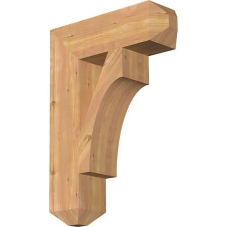 Westlake Craftsman Smooth Bracket, Western Red Cedar, 5 1/2W X 20D X 28H